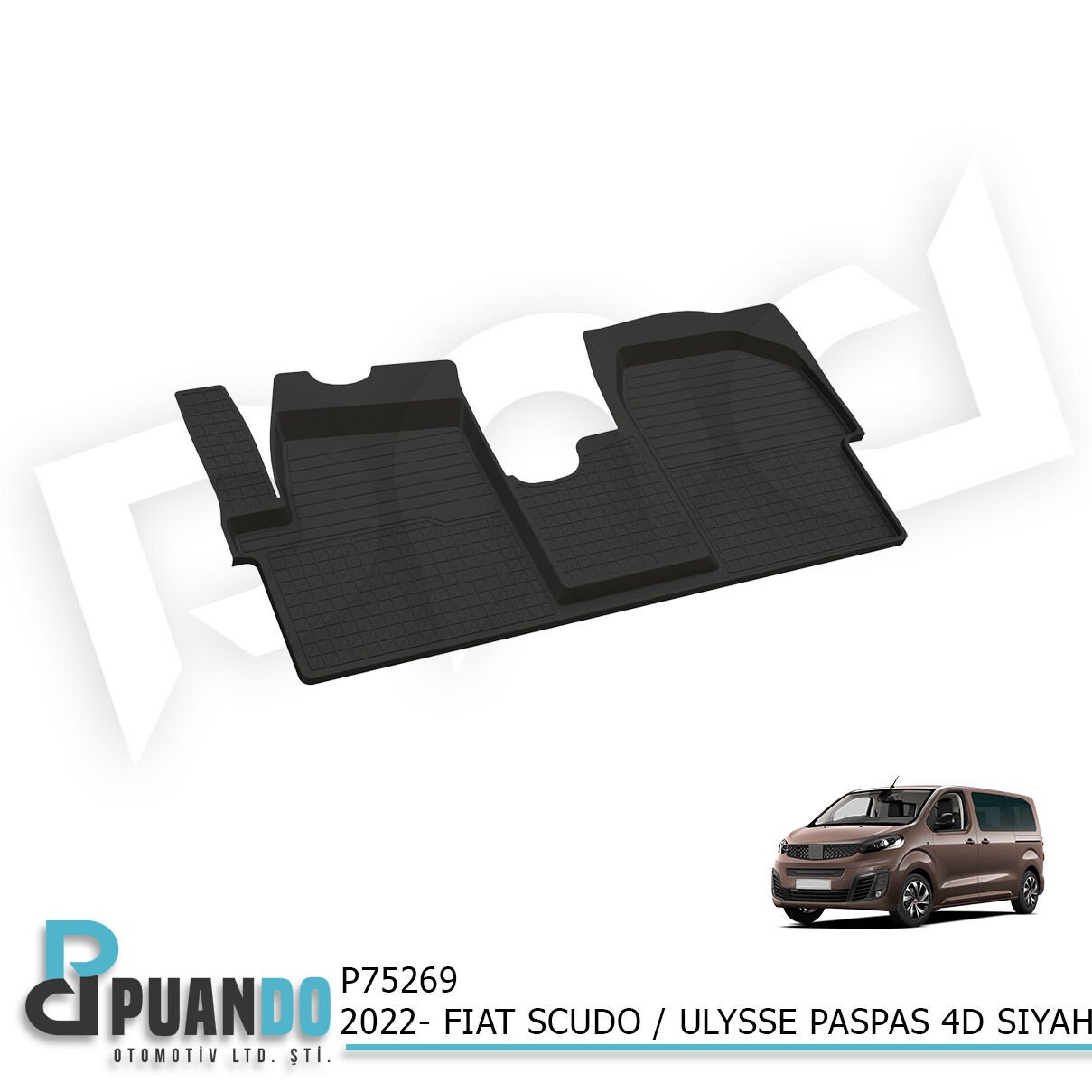 2022- FIAT SCUDO / ULYSSE PASPAS 4D SIYAH