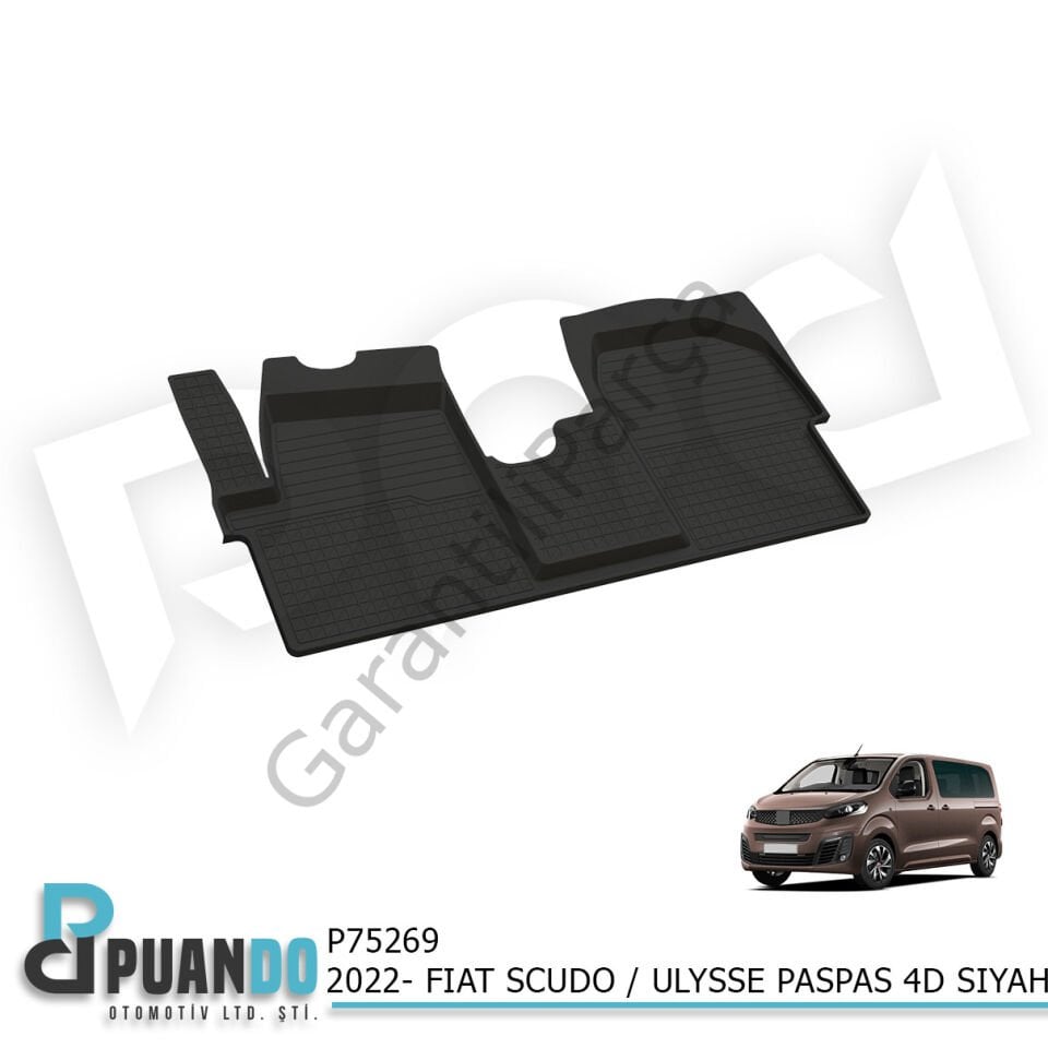 2022- FIAT SCUDO / ULYSSE PASPAS 4D SIYAH