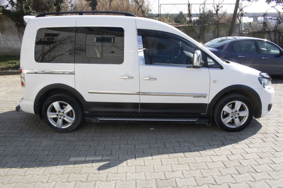 Volkswagen Caddy 2010-2015 Yıl Aralığı Uyumlu Kısa Şase Sağ Sürgü Dodik Seti 12 Parça