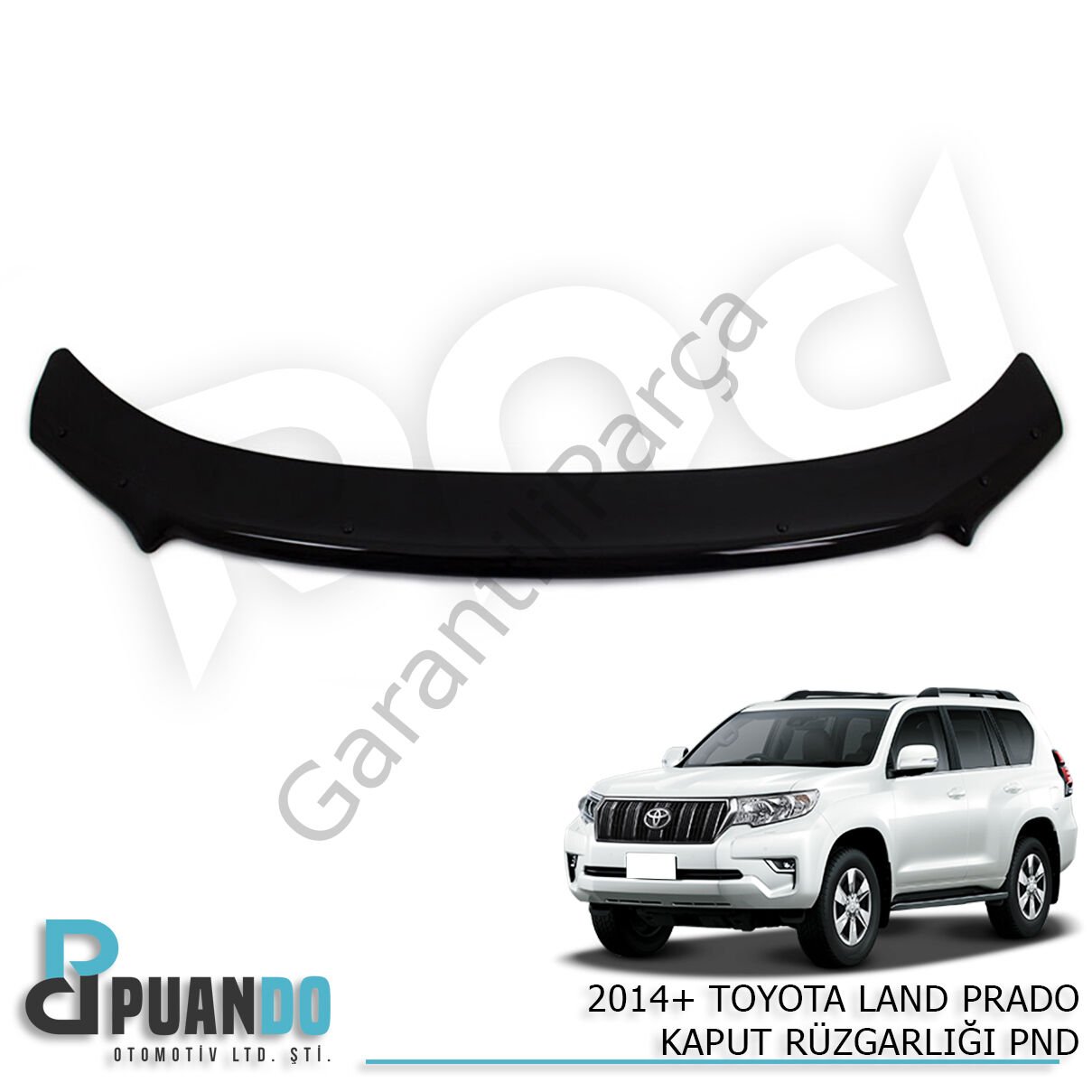 2014+ TOYOTA LAND PRADO KAPUT RUZGARLIGI PND