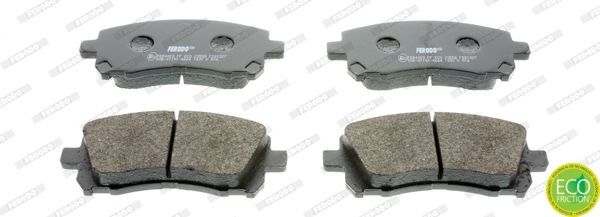 SUBARU FORESTER (SF) : IMPREZA (GC) 2.0 T 93-98 97-01 FREN BALATASI ÖN 26296-AC050 FERODO