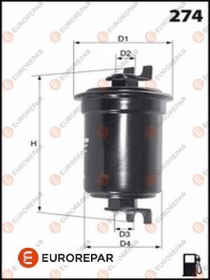 97-00 YAKIT FILTRESI EUROREPAR