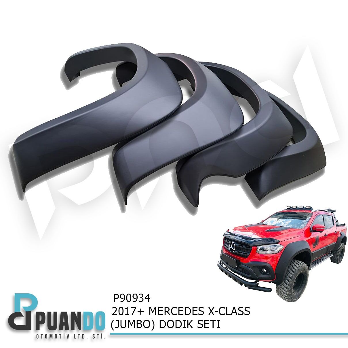 2017+ MERCEDES X-CLASS (JUMBO) DODIK SETI