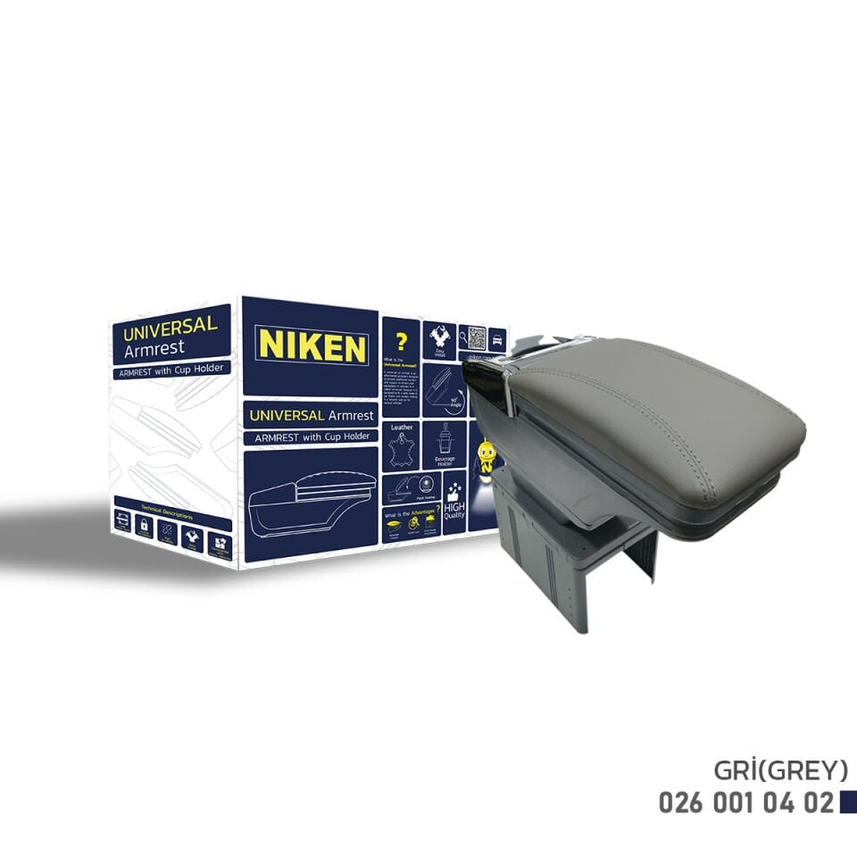 KOLÇAK GENİŞ ARKA KROMLU GRİ