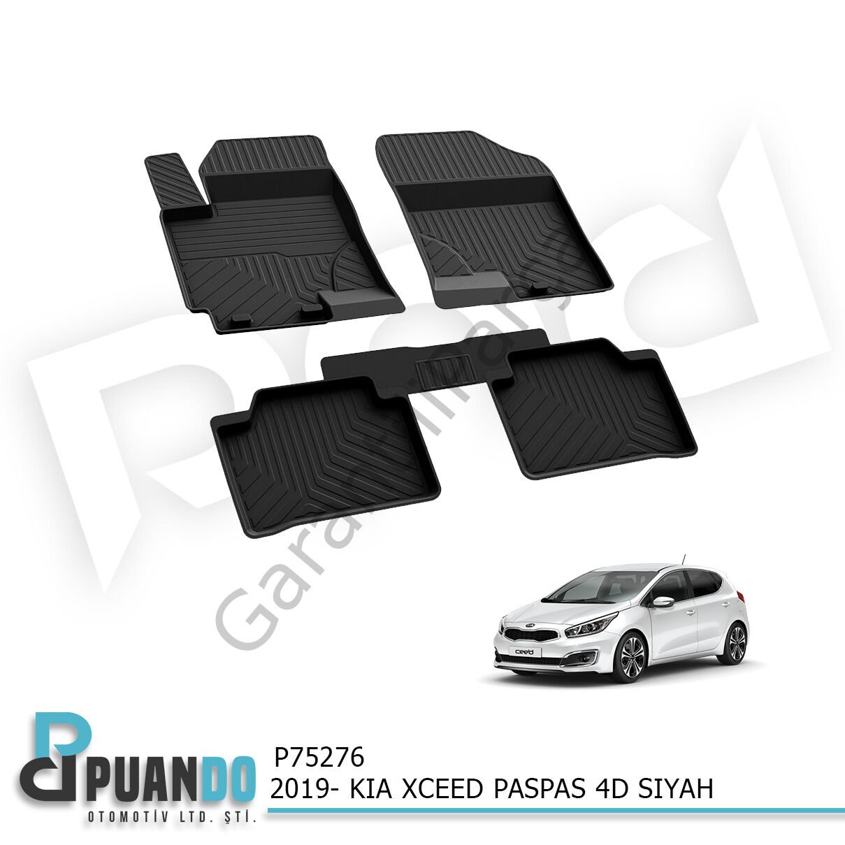 2019- KIA XCEED PASPAS 4D SIYAH