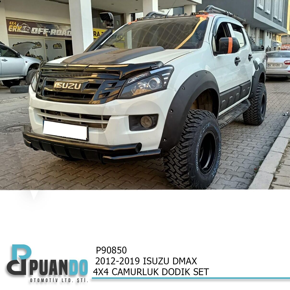 2012-2019 ISUZU DMAX 4X4 CAMURLUK DODIK SET