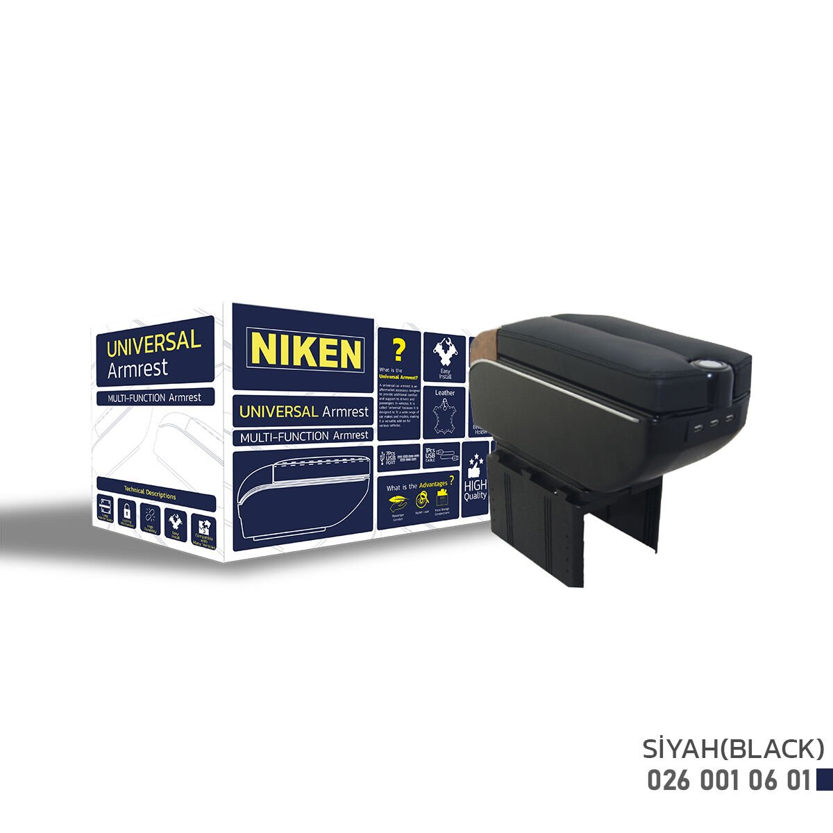 KOLÇAK FONKSİYONLU NORMAL SİYAH