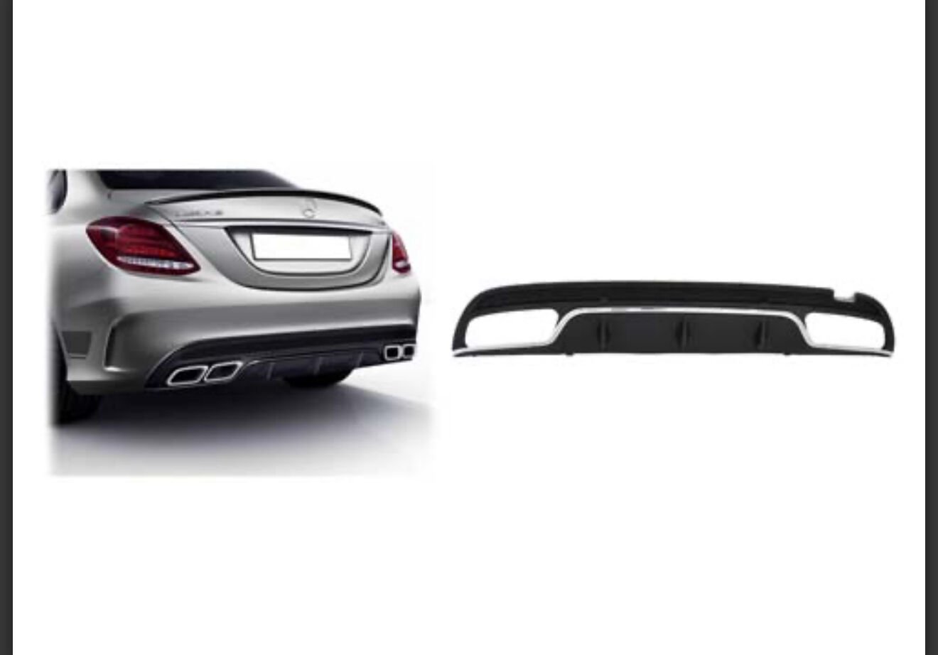 DİFÜZÖR ORJİNAL MERCEDES W 205 AMG