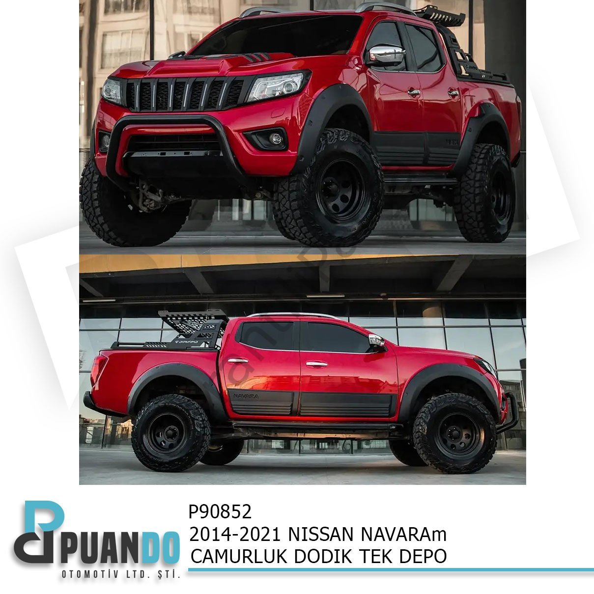 2014-2021 NISSAN NAVARA CAMURLUK DODIK TEK DEPO