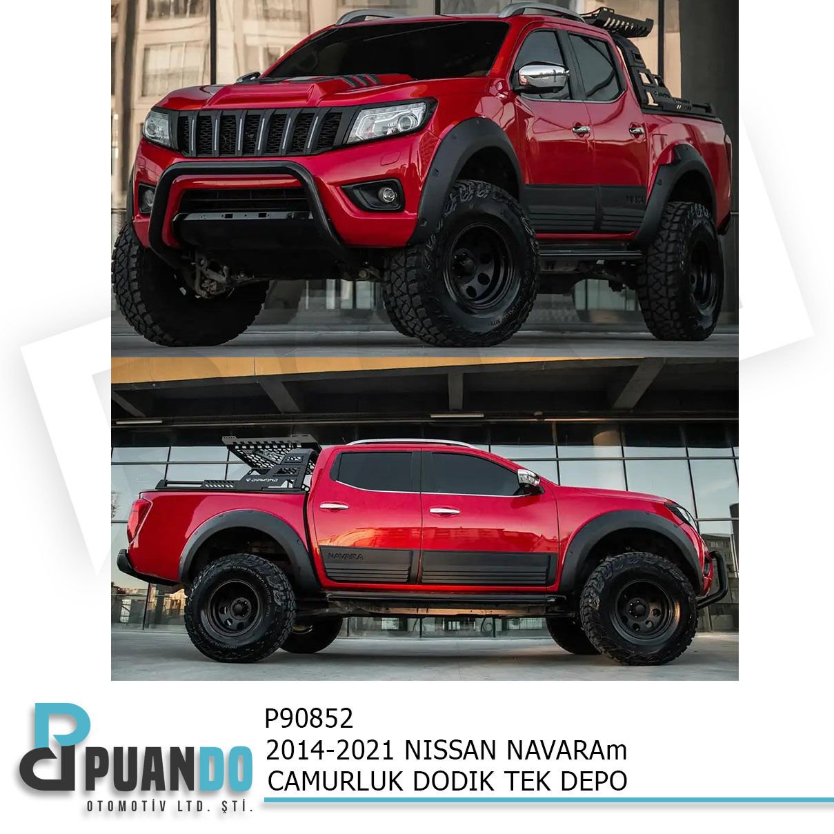 2014-2021 NISSAN NAVARA CAMURLUK DODIK TEK DEPO