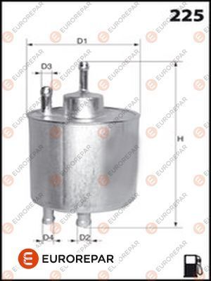 MERCEDES-BENZ 202-203-210-220-463-GLK X204 96-03 YAKIT FILTRESI A0024773001 EUROREPAR