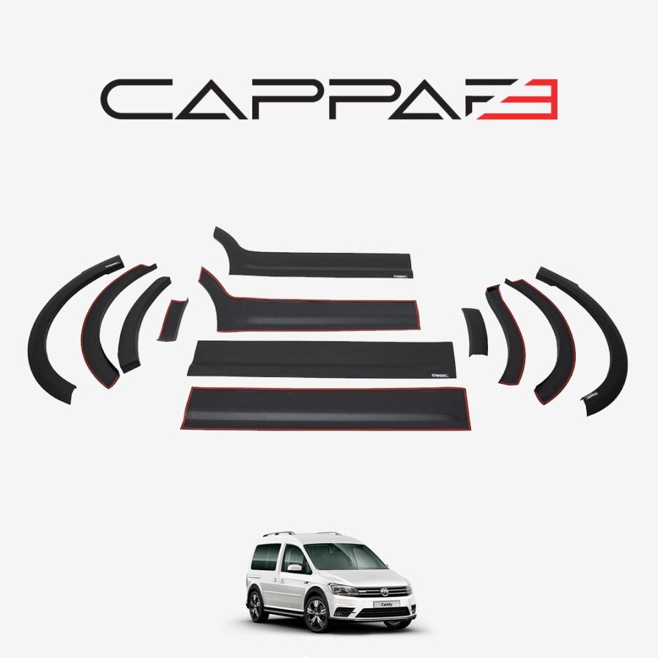 Volkswagen Caddy 2015-2020 Yıl Aralığı Uyumlu Uzun Şase Çift Sürgü Dodik Seti 12 Parça