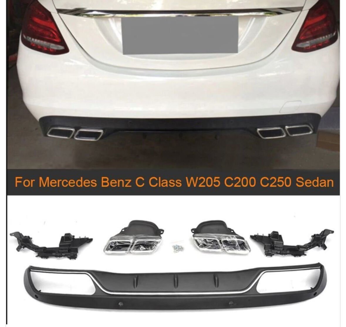 DİFÜZÖR ORJİNAL MERCEDES W 205