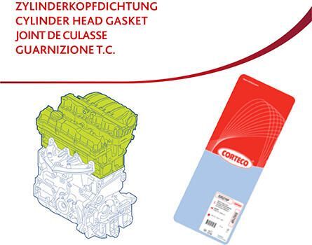 BMW LAND ROVER RANGE ROVER III-SPORT I 06-13 SILINDIR KAPAK CONTASI SOL 1418992 CORTECO