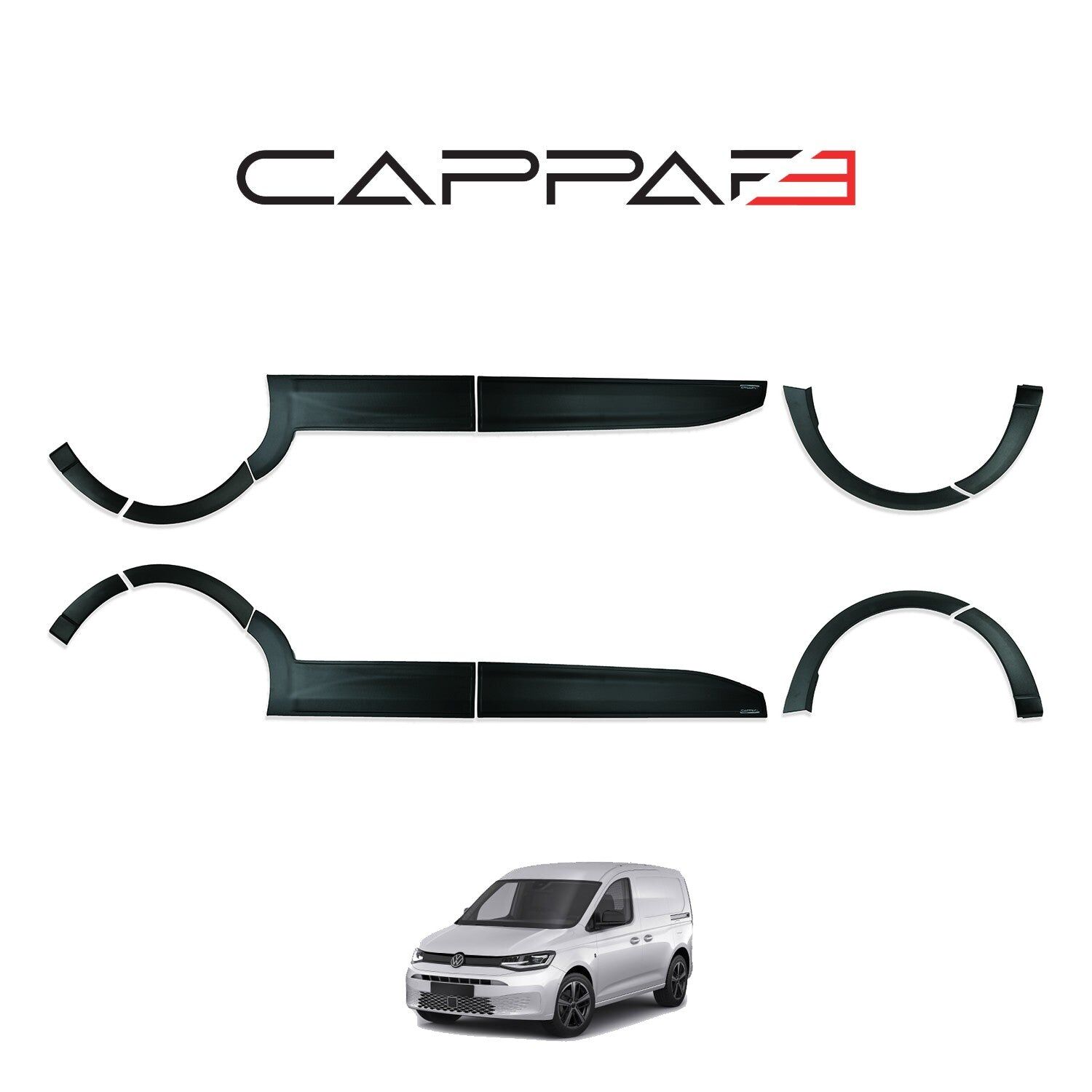 Volkswagen Caddy 2021- Yılı ve Sonrası Uyumlu Kısa Şase Dodik Set 12 Parça