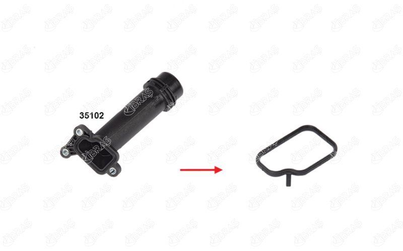 BMW F20-F21-F22-F23-F30-F31-F34-F32-F33-F36-F10-F11 10- SU FLANSI CONTASI 11127810712 IBRAS