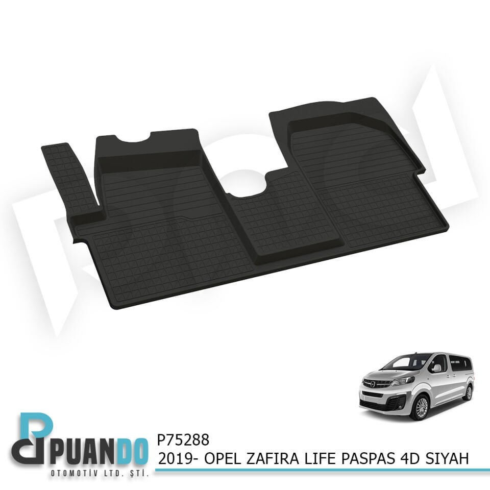 2019- OPEL ZAFIRA LIFE PASPAS 4D SIYAH