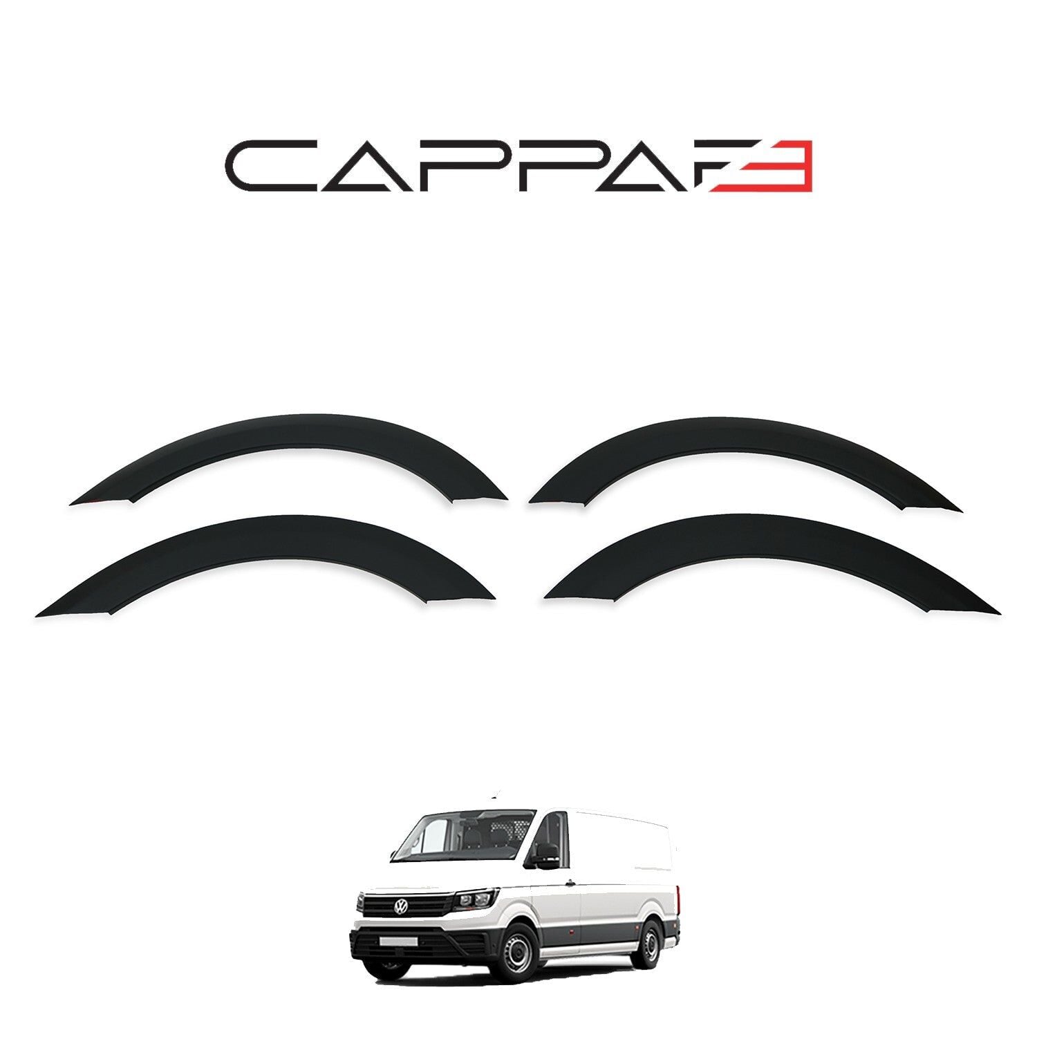 Volkswagen Crafter 2018- Yılı ve Sonrası Uyumlu Çamurluk Dodik 4 Parça