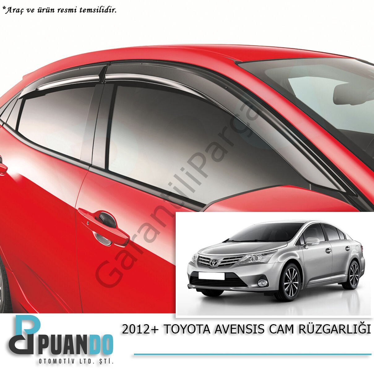 2012+ TOYOTA AVENSIS CAM RUZGARLIGI