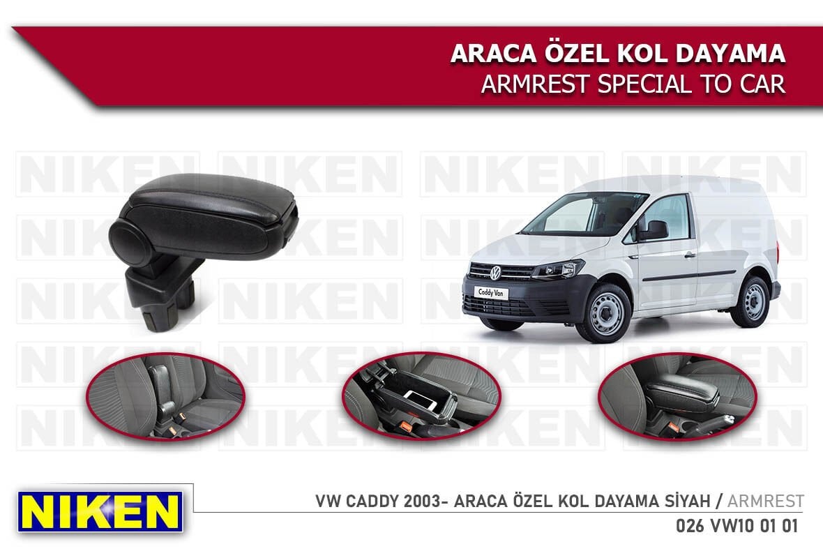 VW GOLF IV ARACA ÖZEL KOL DAYAMA SİYAH