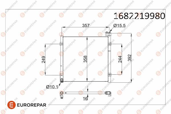 97-00 RADYATOR 80110S2H003 / EUROREPAR
