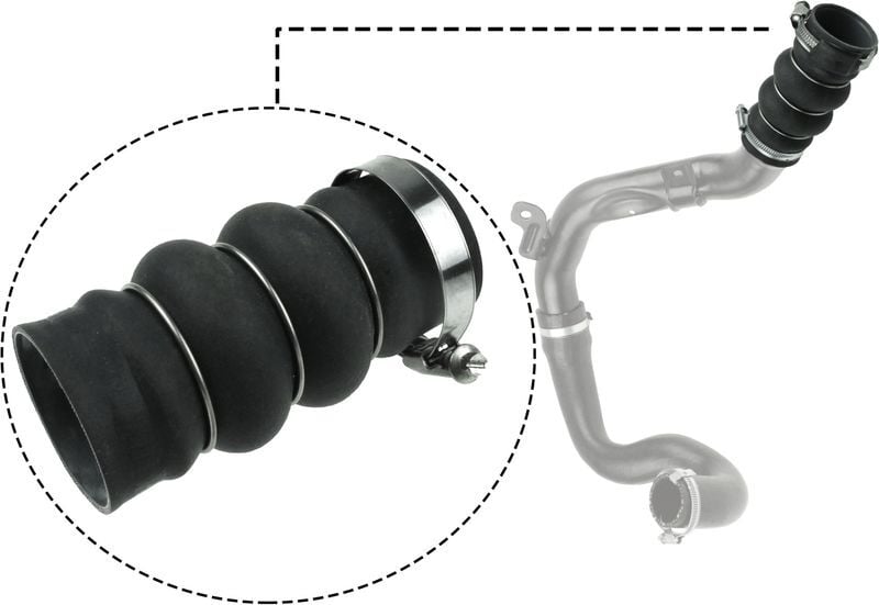 FORD CONNECT 06- TURBO HORTUMU 7T16 9F796 BG BSG