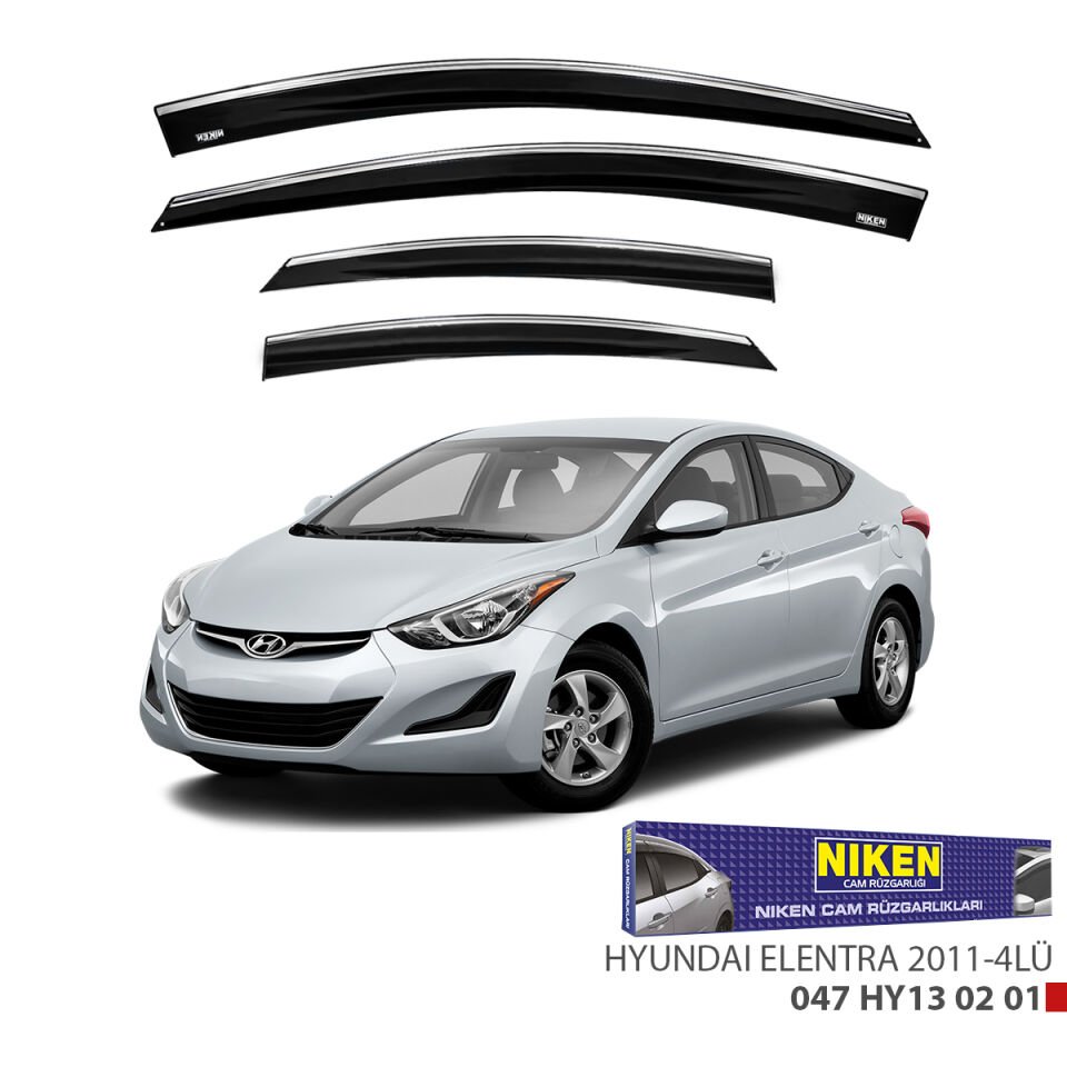 HYUNDAI ELENTRA 2011-2015 KROMLU CAM RÜZGARLIĞI 4L