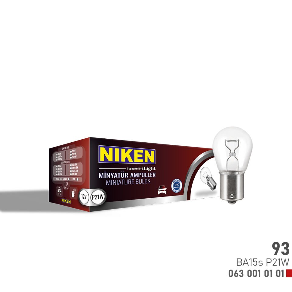 93 AMPUL (TEK DUY) DÜZ AMPUL (12V)