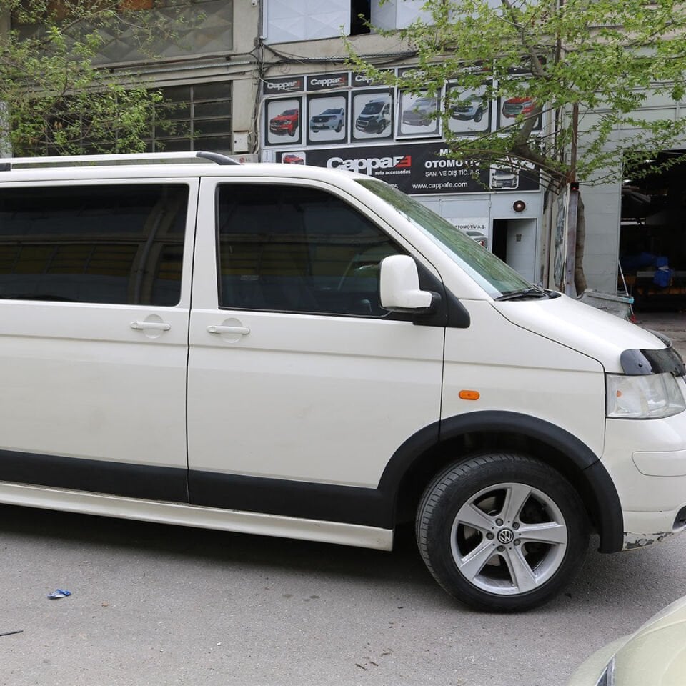 Volkswagen Transporter T5 2009-2014 Yıl Aralığı Uyumlu Kısa Şase Sağ Sürgü Dodik Seti 11 Parça