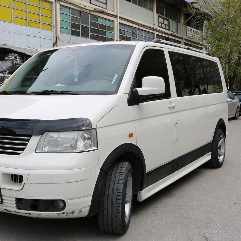 Volkswagen Transporter T5 2009-2014 Yıl Aralığı Uyumlu Kısa Şase Sol Sürgü Dodik Seti 11 Parça