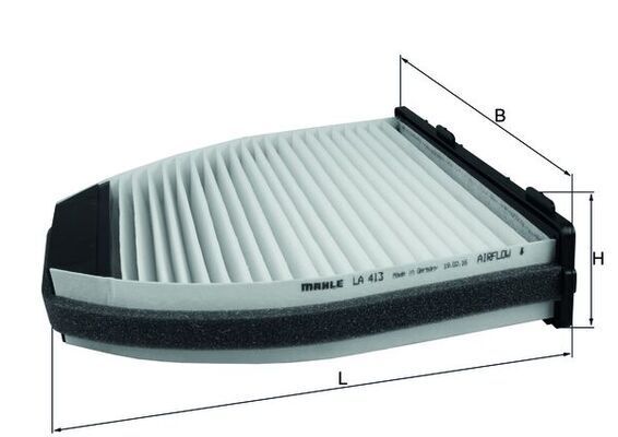 MERCEDES-BENZ W204-207-212-218 07-16 POLEN FILTRESI A2128300318 MAHLE