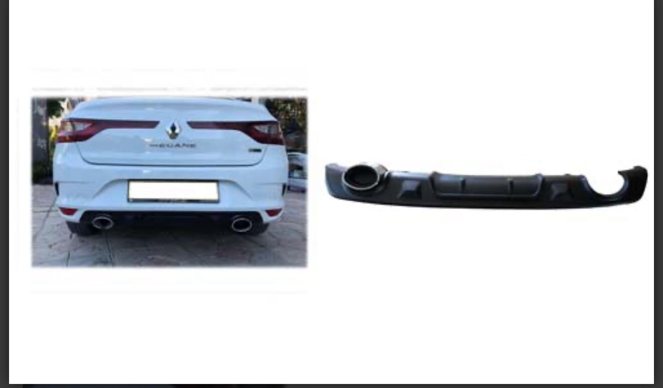 DİFÜZÖR ORJİNAL MEGANE 4 SİYAH