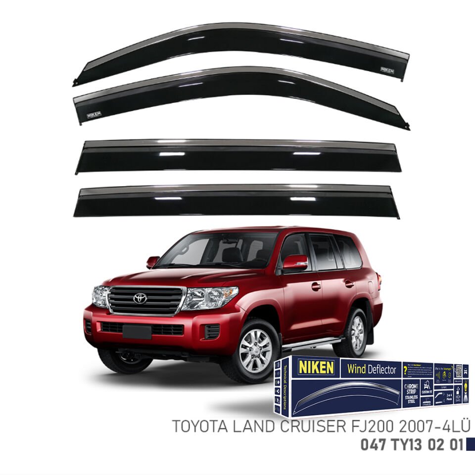 TOYOTA LAND CRUISER FJ200 2007- KROMLU CAM RÜZ.4LÜ