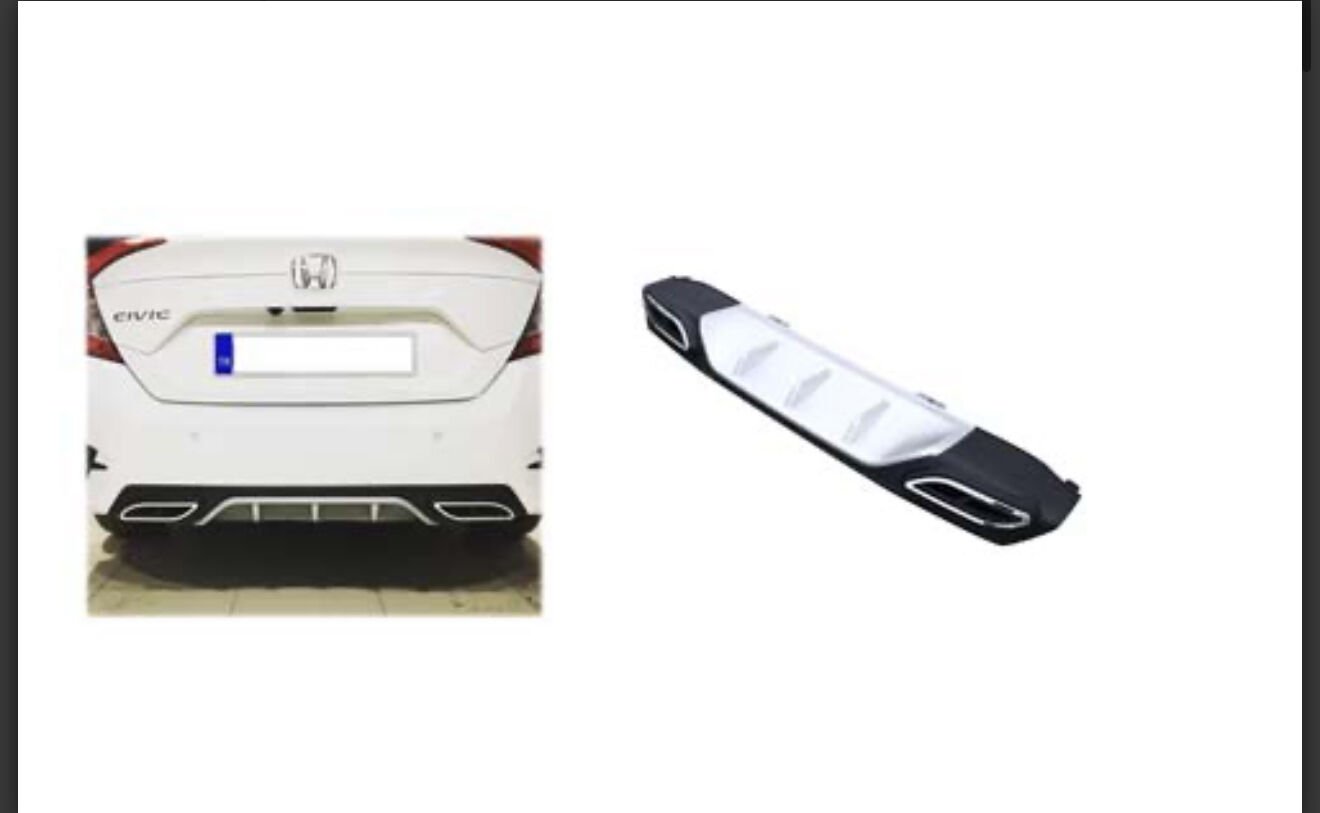 DİFÜZÖR ORJİNAL CIVIC AMG GRİ