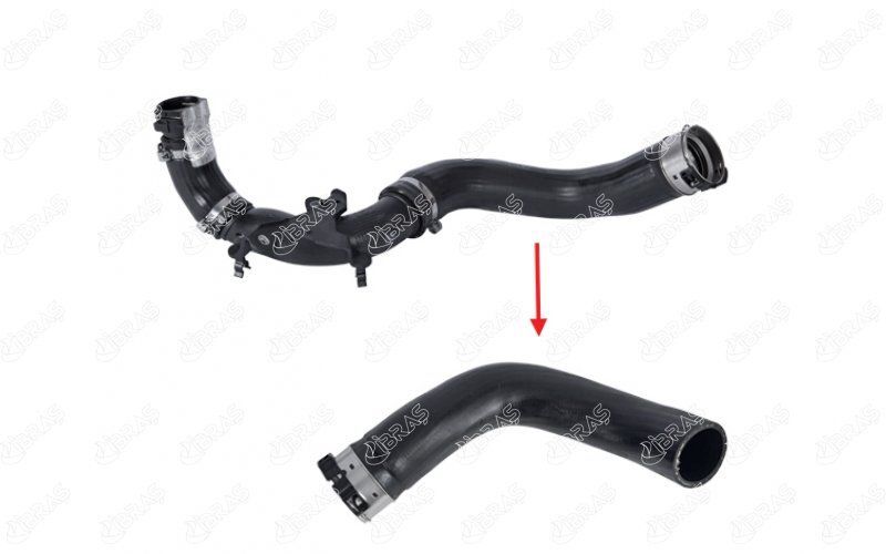 RENAULT CLIO IV/CAPTUR/LOGAN MCV/SANDERO 12- TURBO HORTUMU 144604208R IBRAS