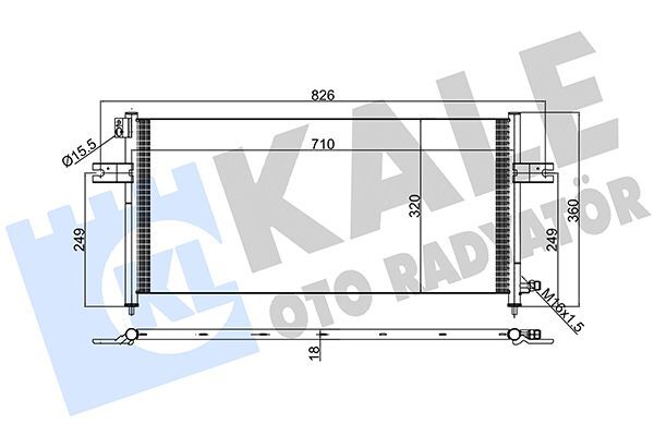 NISSAN PICK-UP (D22) 97-15 KLIMA RADYATÖRÜ 92110-3S401 KALE