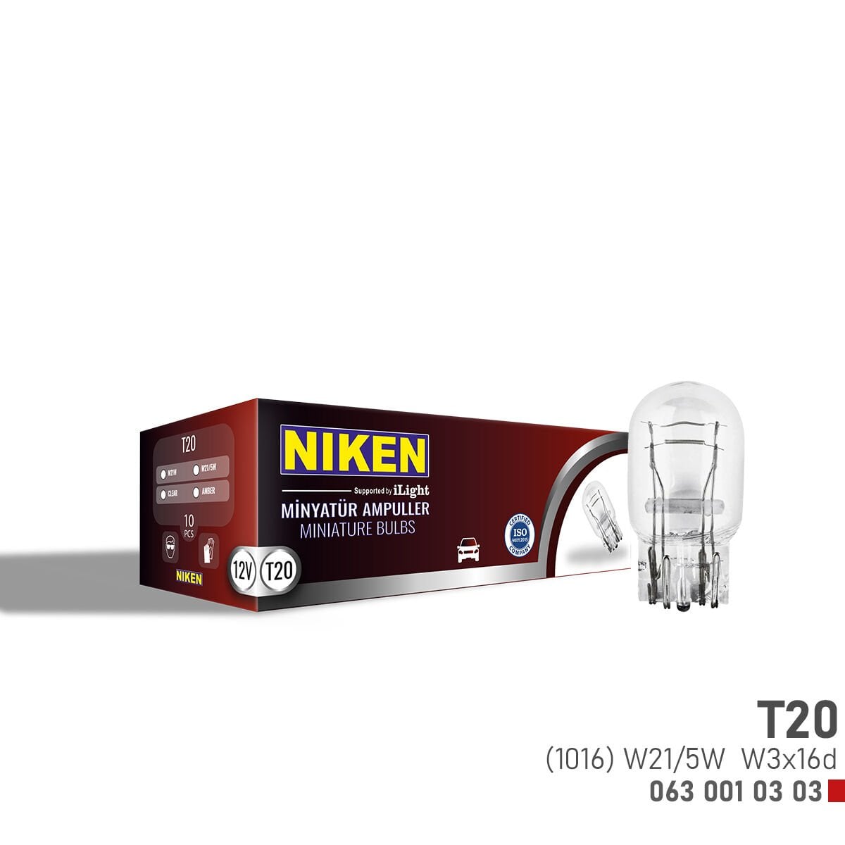 T20 DİPSIZ AMPUL ÇİFT DUY(1016)