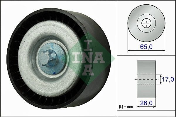 MERCEDES-BENZ W204-212-221-222 08- V KAYIS GERGI RULMANI A1132020019 INA