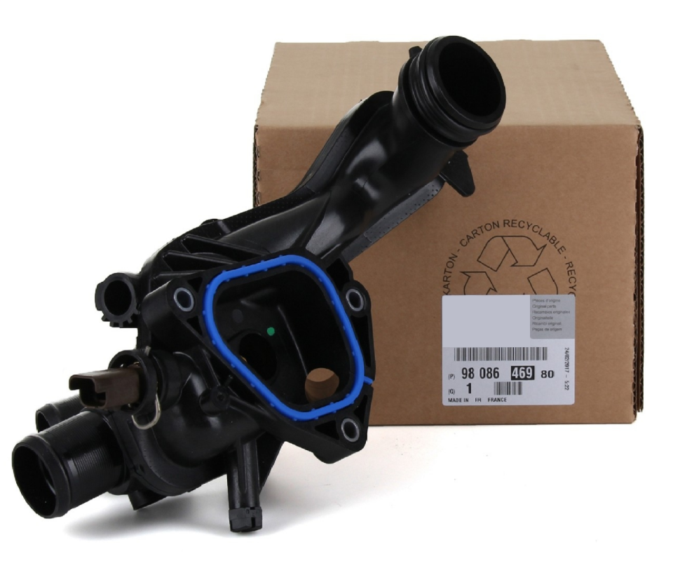 PEUGEOT 207/208/308/508/3008/DS3/DS4 07- TERMOSTAT GÖVDESI 9808646980 OE-PSA