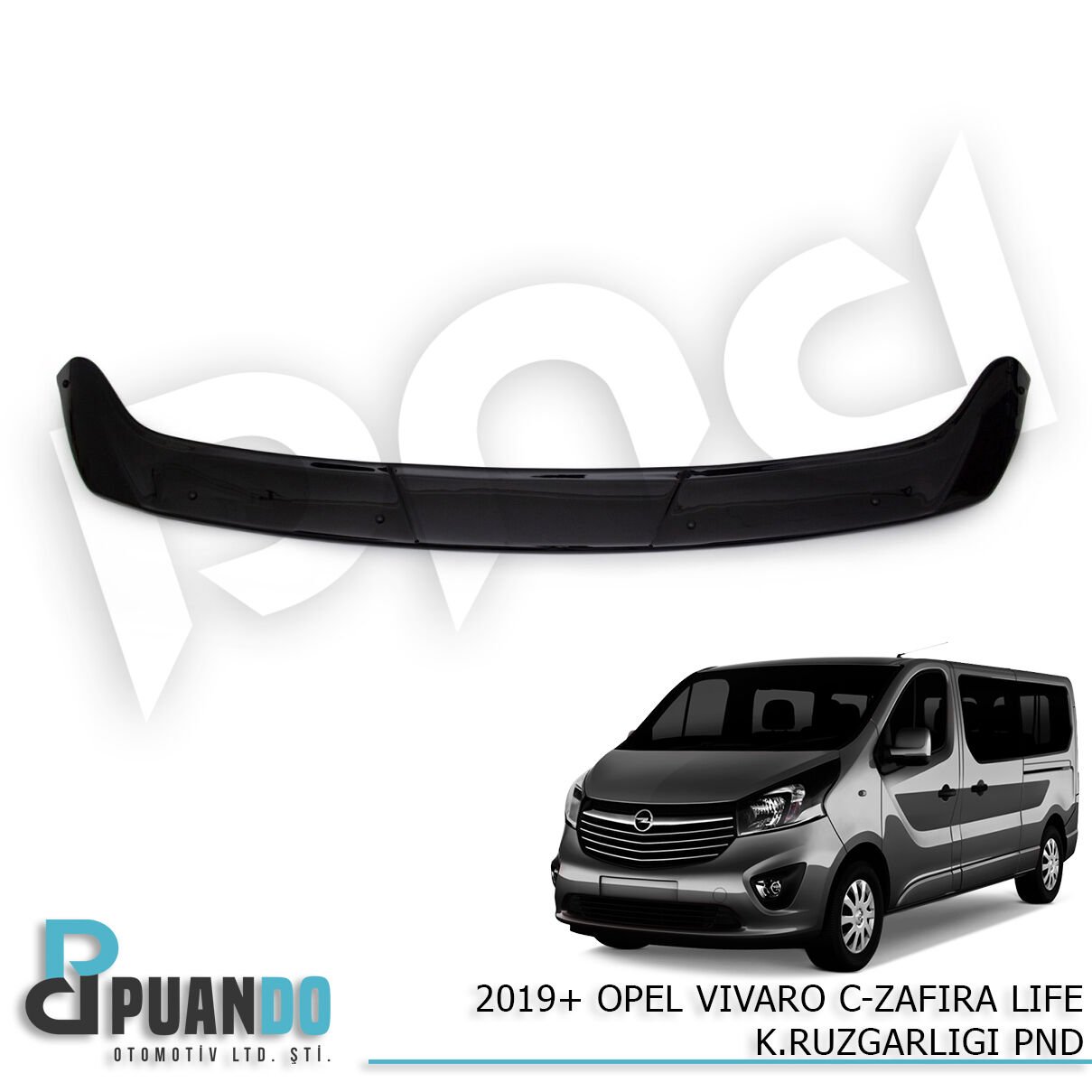 2019+ OPEL VIVARO C-ZAFIRA KAPUT RUZGARLIGI PND