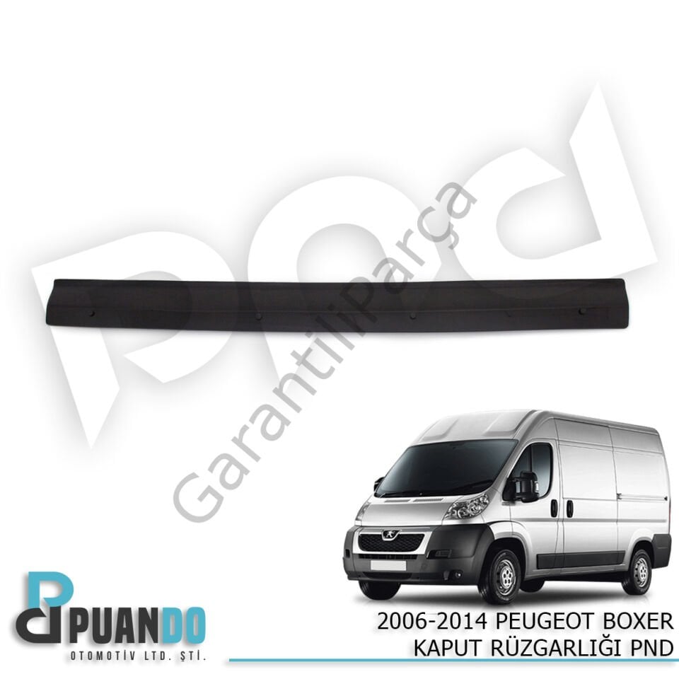 2006-2014 PEUGEOT BOXER KAPUT RUZGARLIGI PND