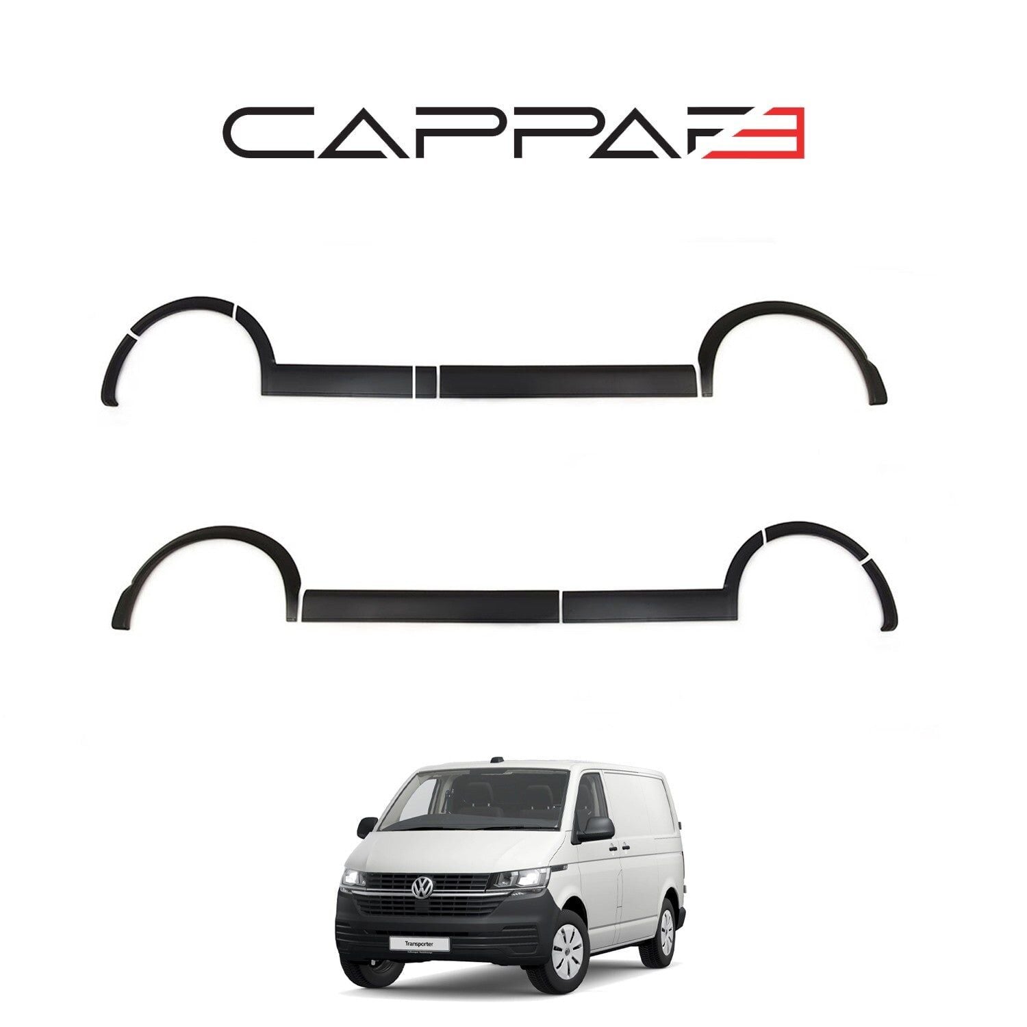 Volkswagen Transporter T6.1 2020-2022 Yıl Aralığı Uyumlu Uzun Şase Sol Sürgü Dodik Seti 11 Parça