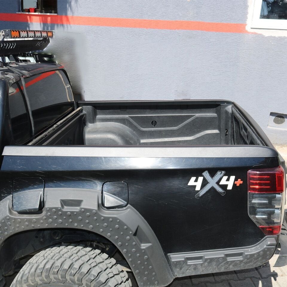 Mitsubishi L200 2019- Yılı ve Sonrası Uyumlu Kasa Kenar Koruma 3 Parça