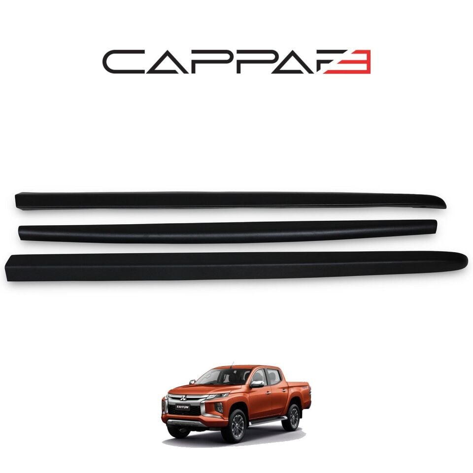 Mitsubishi L200 2019- Yılı ve Sonrası Uyumlu Kasa Kenar Koruma 3 Parça