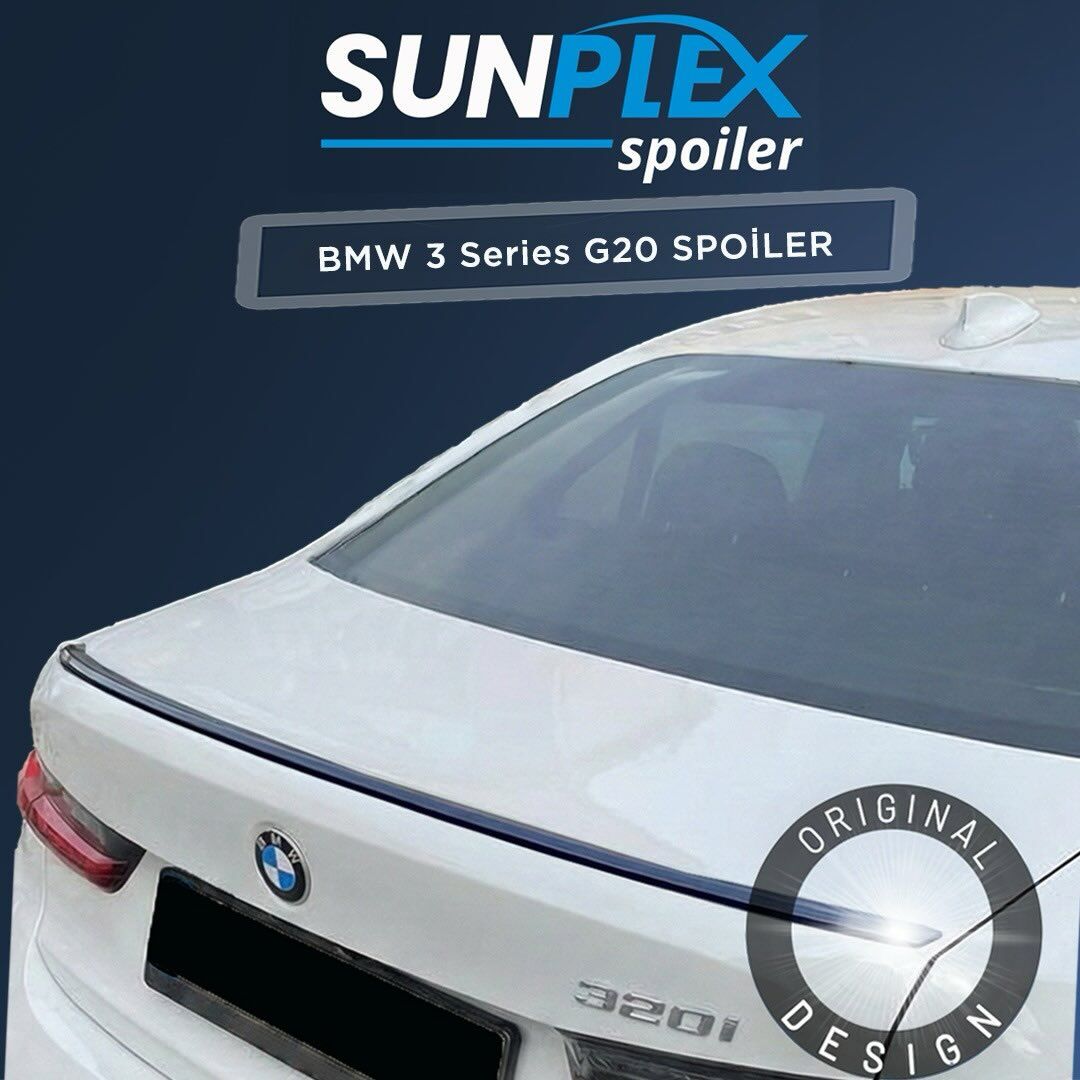 BMW 3 G20 2018- SPOİLER PİANO BLACK (ENJEKSİYON BASKI)