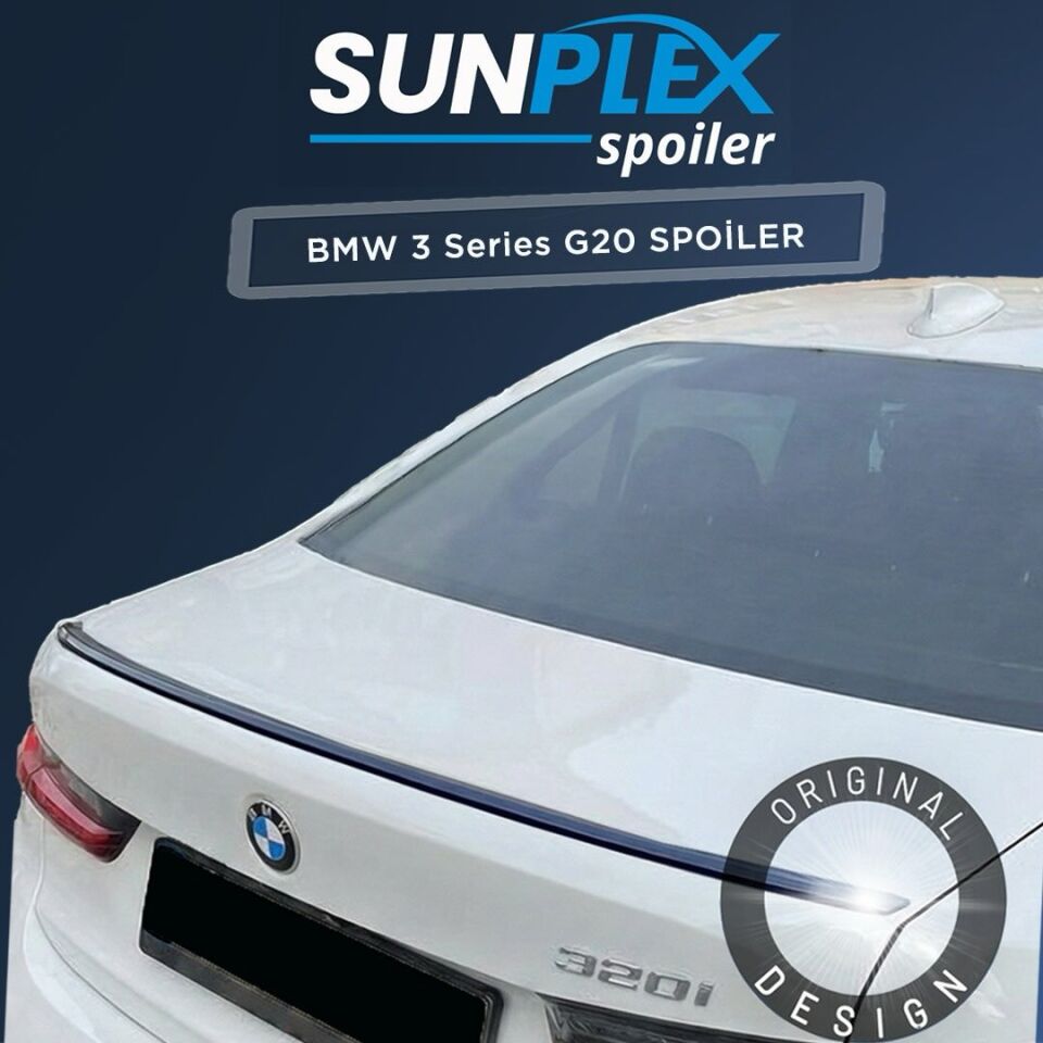 BMW 3 G20 2018- SPOİLER PİANO BLACK (ENJEKSİYON BASKI)