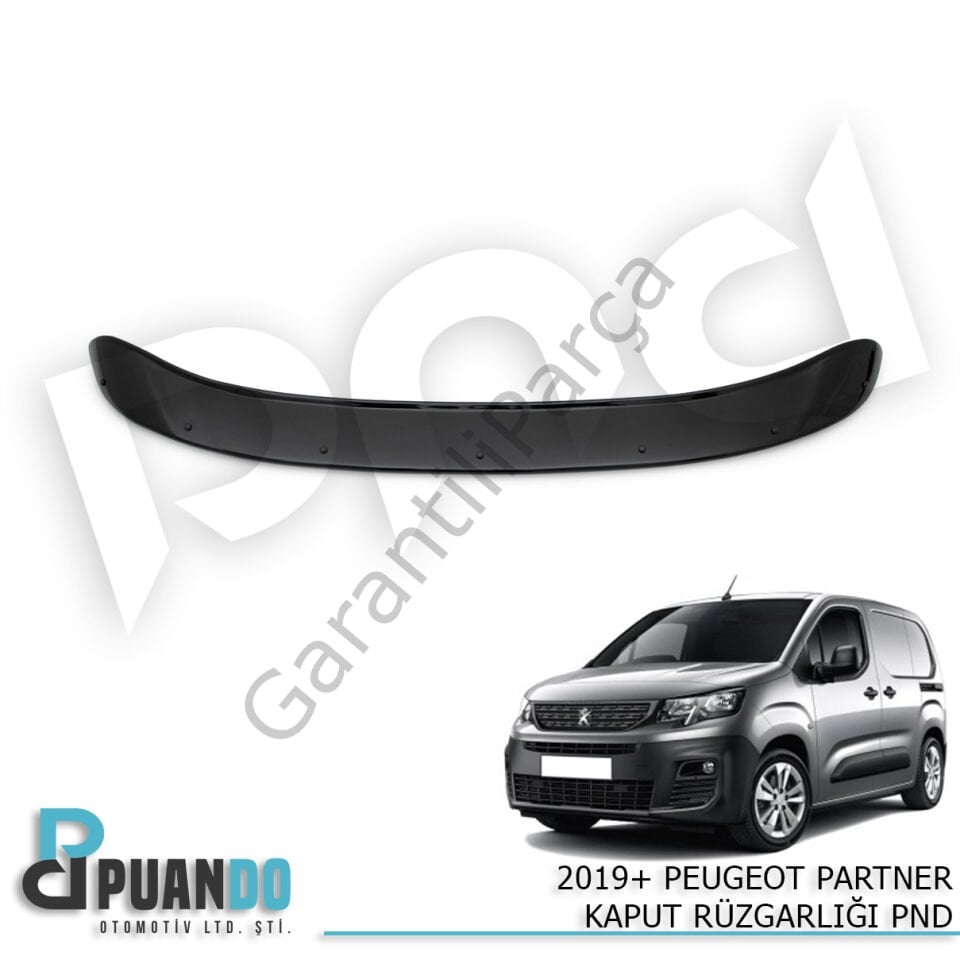 2019+ PEUGEOT PARTNER KAPUT RUZGARLIGI PND