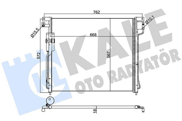 NISSAN NAVARA (D40) : PATHFINDER (R51) 2.5 DCI 05-09 05-15 KLIMA RADYATÖRÜ 92100-EB00A KALE