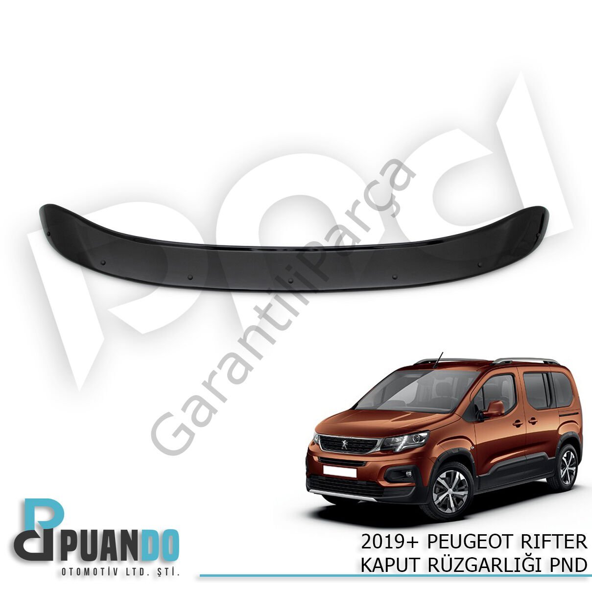 2019+ PEUGEOT RIFTER KAPUT RUZGARLIGI PND