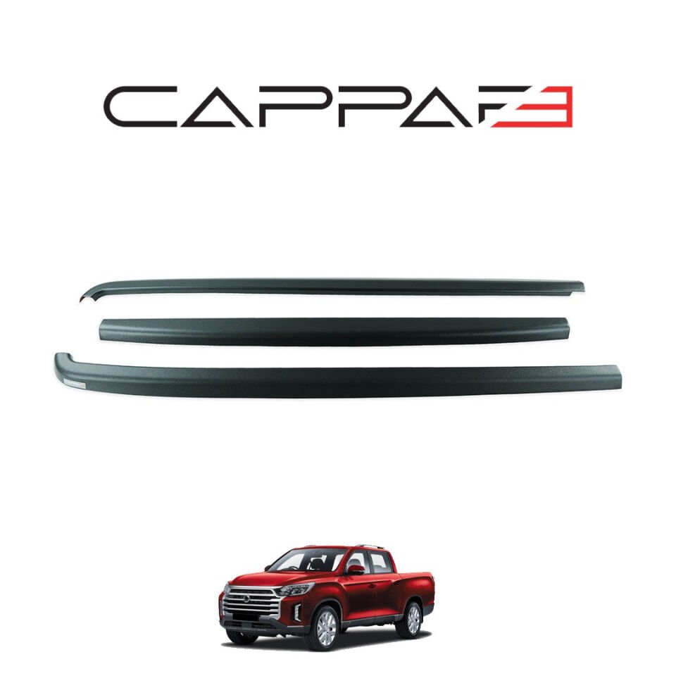 Ssangyong Musso 2021- Yılı ve Sonrası Uyumlu Kasa Kenar Koruma 3 Parça